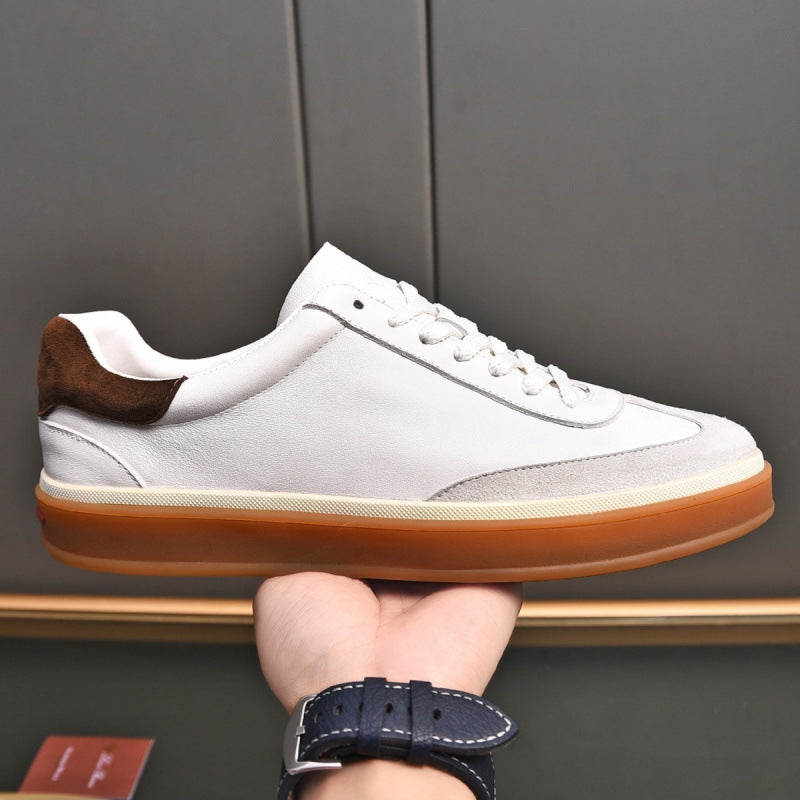 Loro мужские кроссовки из натуральной кожи