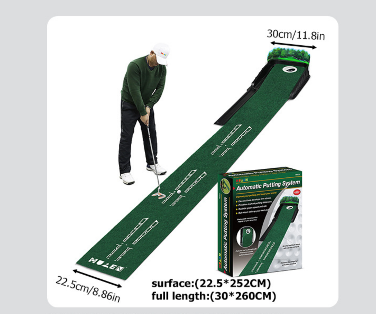 Тренировочный коврик для гольфа