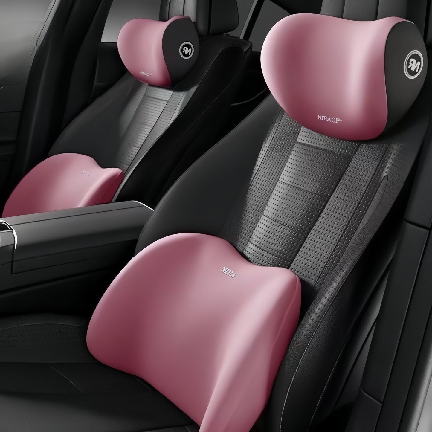 1 комплект подушек для поддержки поясницы и плеч в автомобиле, ортопедическая подушка под голову, подушка с эффектом памяти, автомобильные аксессуары для дома