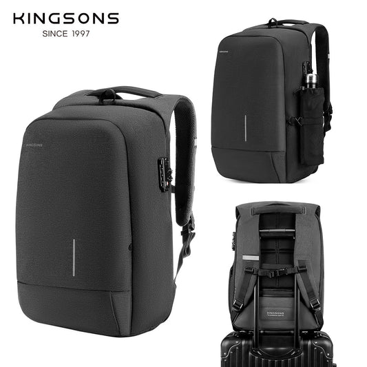 KINGSONS минималистичный, светоотражающий, USB-рюкзак для ноутбука