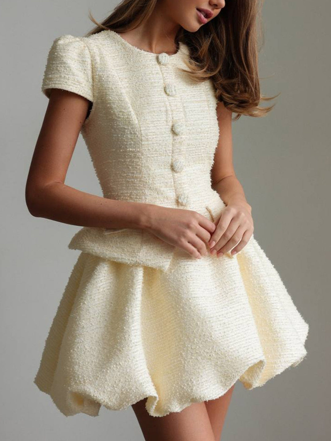 Элегантный костюм, жилет на пуговицах, юбка-тюльпан в стиле Шанель