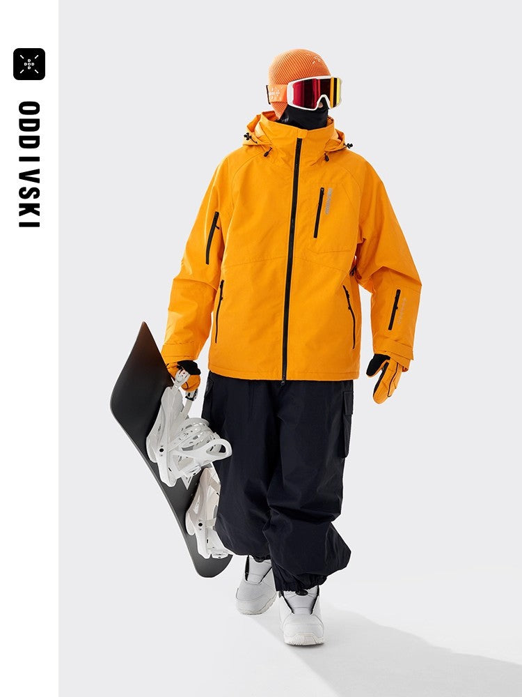 Oddivski водонепроницаемая и ветрозащитная куртка FLEX6 для сноуборда и лыж, для мужчин и женщин