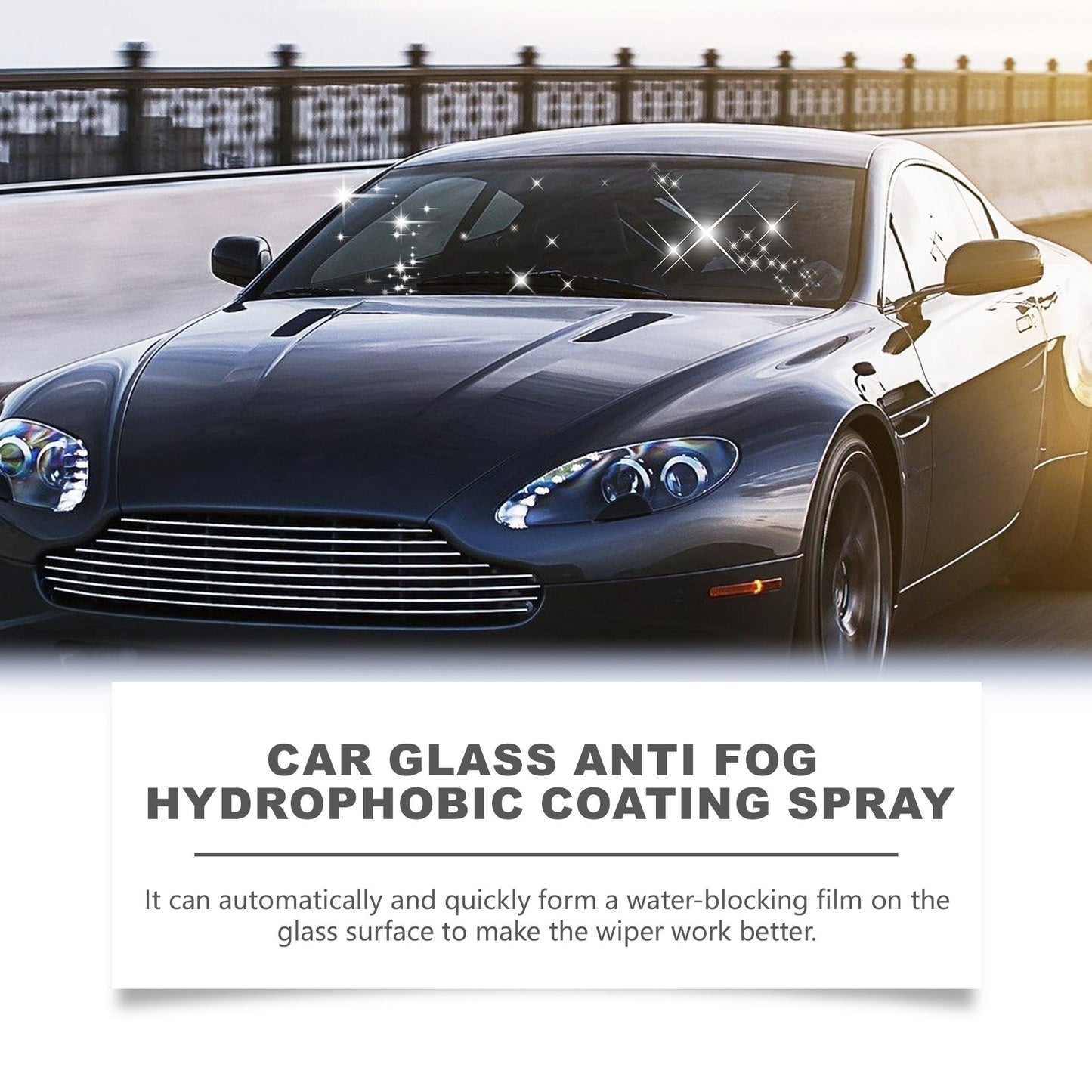 Автомобильный спрей для лобового стекла Rayhong, очиститель для лобовых стекол и зеркал заднего вида, гидрофобное и противозапотевающее средство