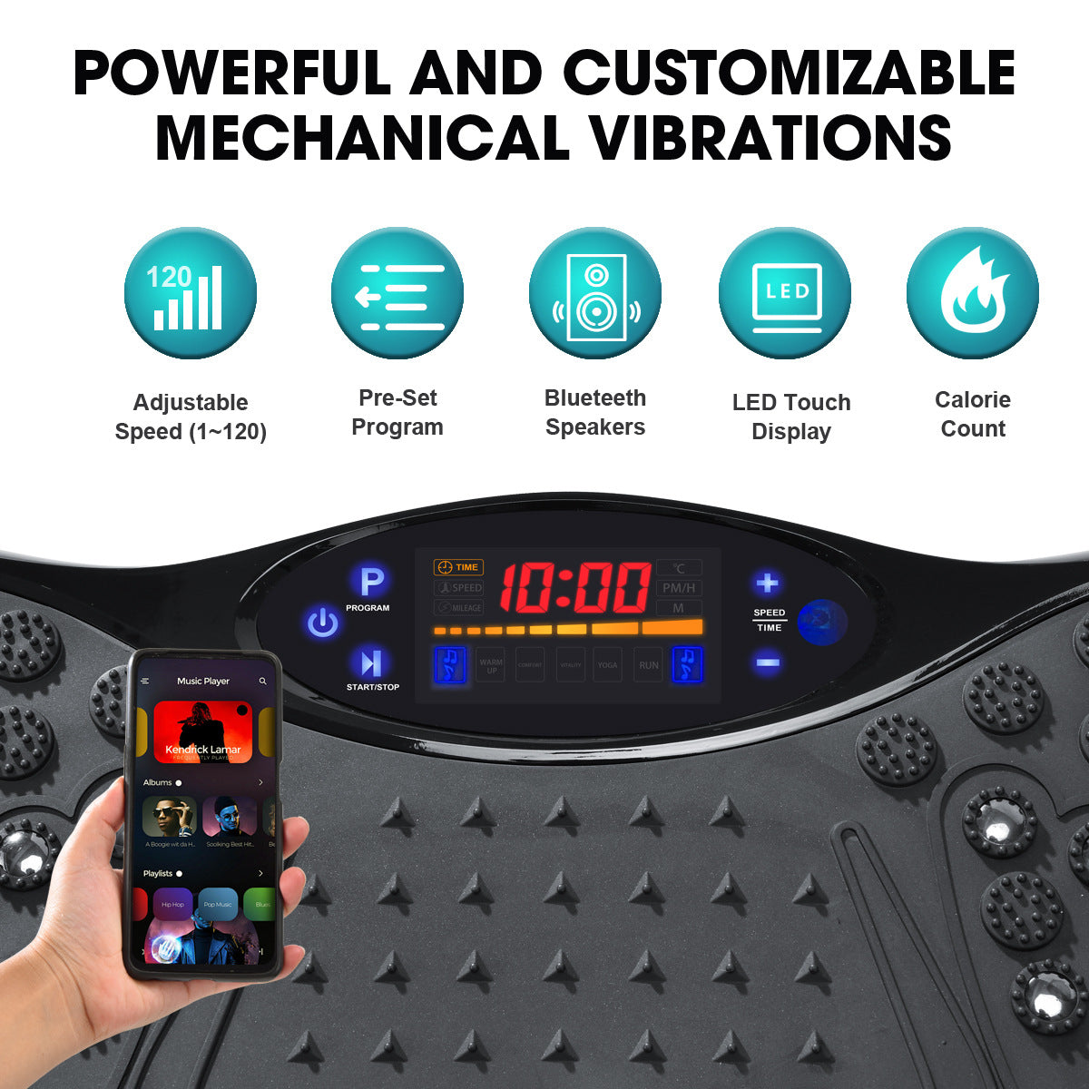 Smart Vibration Fitness Board, ритм-машина для тренировок