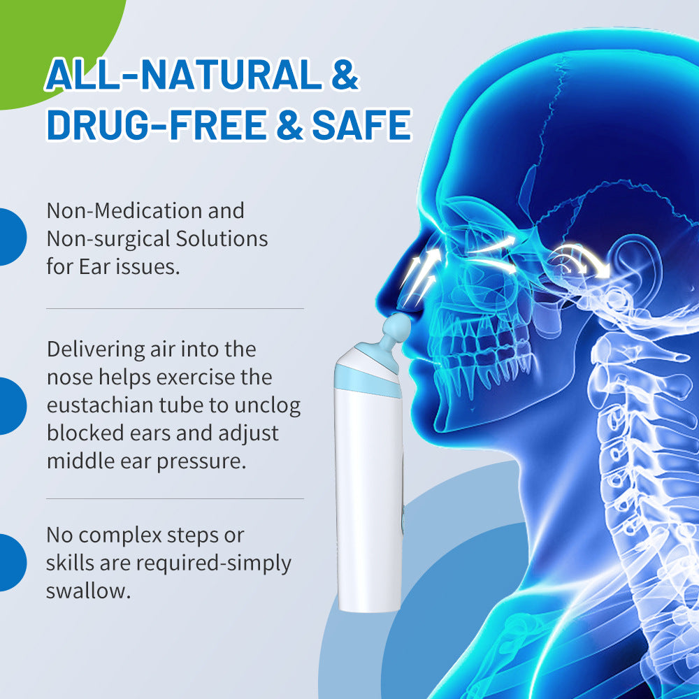 Электрический корректор давления в ушах при звоне в ушах и боли в ушах во время авиаперелетов