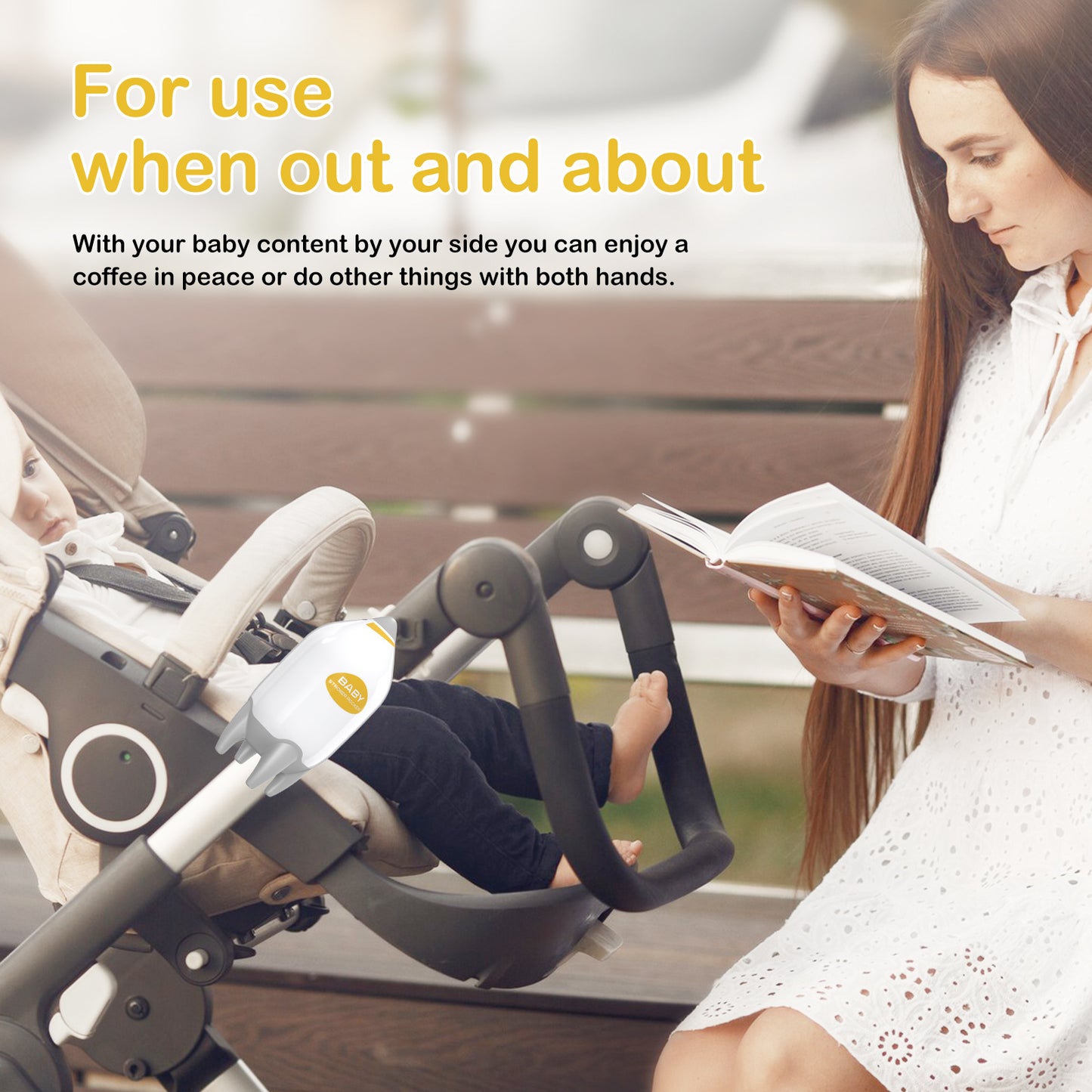 BABYSTROIIERROCKER — портативное успокаивающее устройство для сна малыша.