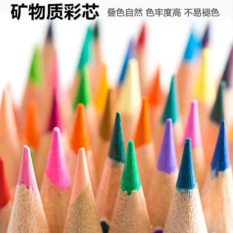 Цветные водорастворимые карандаши Hero, цветные карандаши на масляной основе