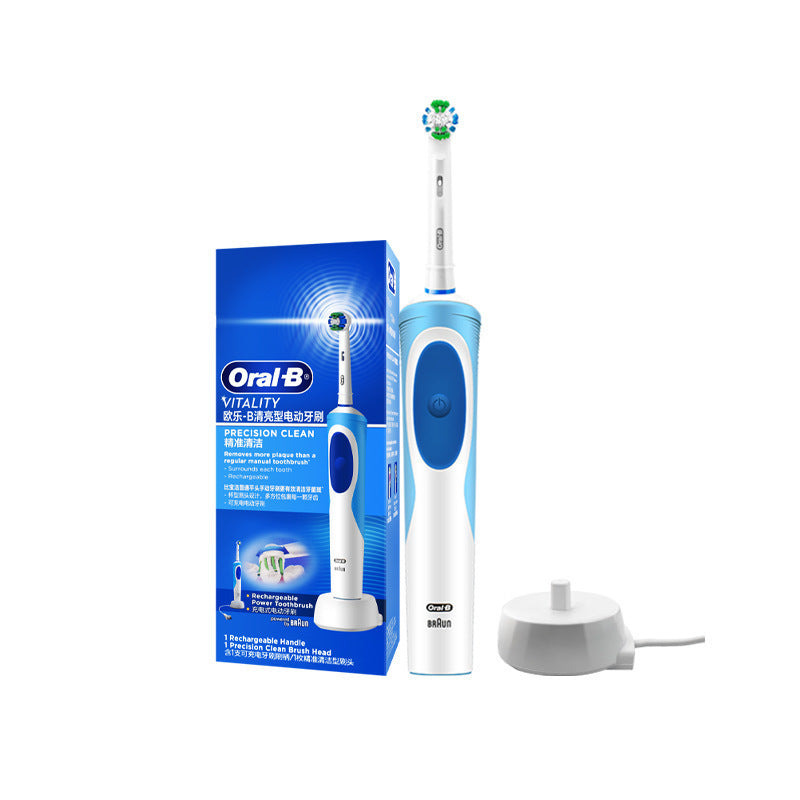Электрическая зубная щетка Oral-B D12 с мягкой щетиной, для взрослых, вращающаяся, отбеливающая (Германия)