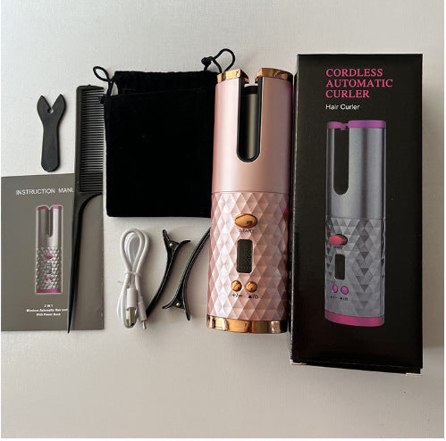 Беспроводные перезаряжаемые щипцы для завивки волос