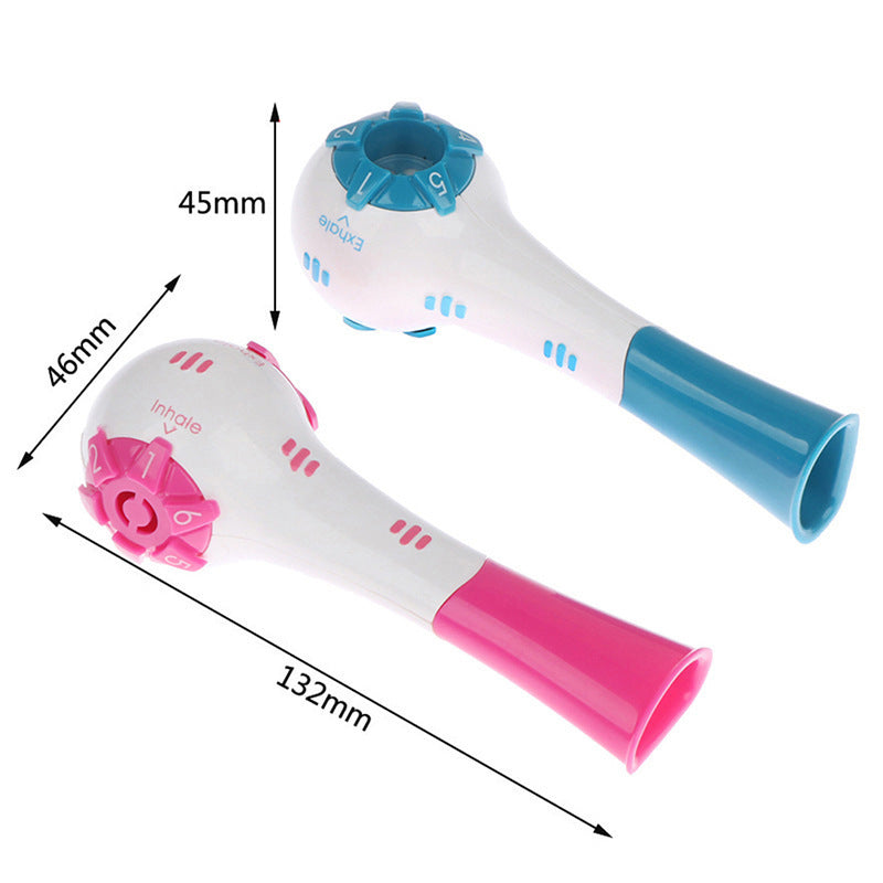 Тренажер для абдоминального дыхания для бега, плавания, йоги и упражнений на сопротивление дыханию; портативный, для улучшения объема и функции легких