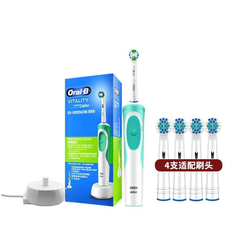 Электрическая зубная щетка Oral-B D12 с мягкой щетиной, для взрослых, вращающаяся, отбеливающая (Германия)
