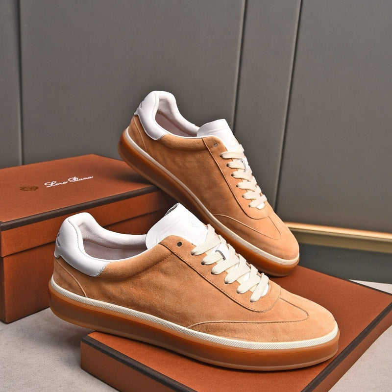 Loro мужские кроссовки из натуральной кожи