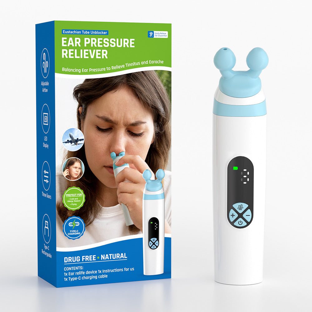 Электрический корректор давления в ушах при звоне в ушах и боли в ушах во время авиаперелетов