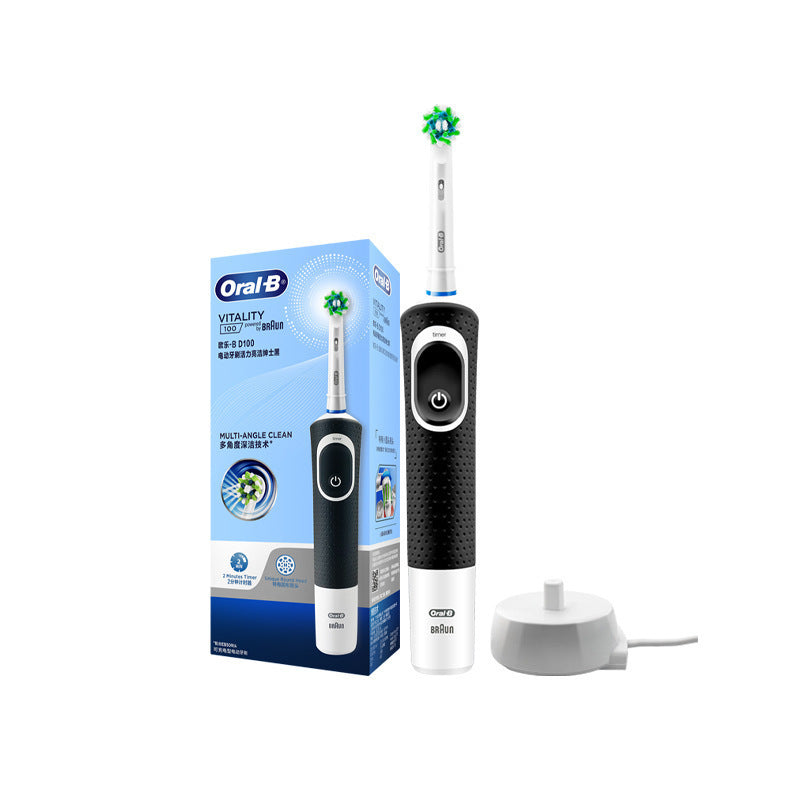 Электрическая зубная щетка Oral-B D12 с мягкой щетиной, для взрослых, вращающаяся, отбеливающая (Германия)