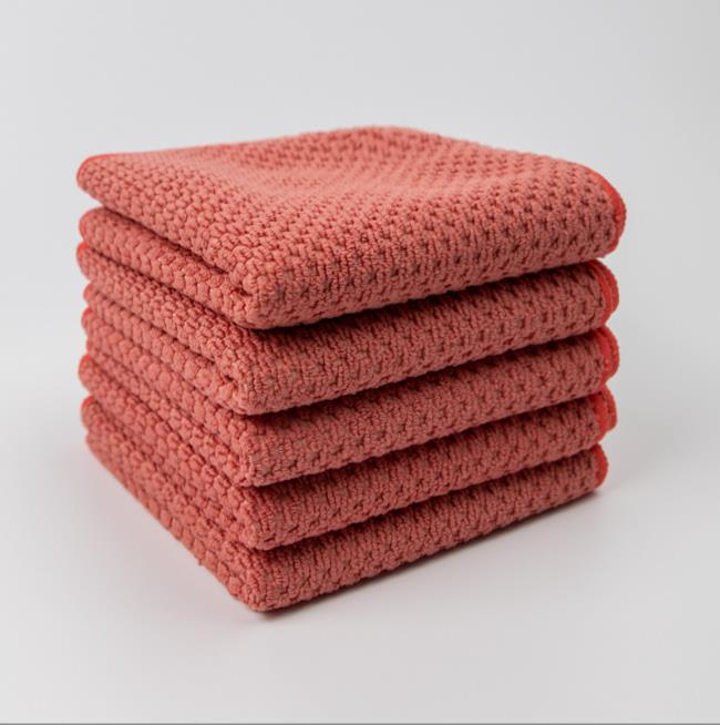 Плотная тряпка для мытья посуды из микрофибры, кухонная тряпка, салфетка для удаления жира