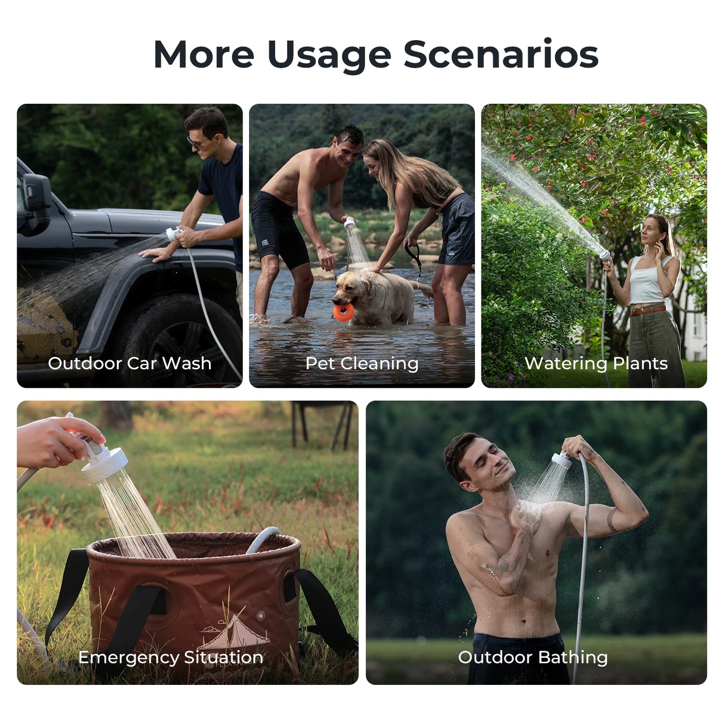 Электрический душ для походов