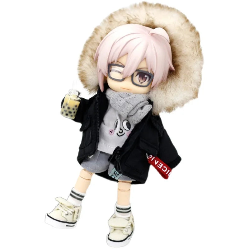 OB11 COLL COLOD WEARTREADER OVERSHED COLDECT куртка кукол модная пиджак для Clay OB11, GSC, Obitsu 11, P9 Doll 1/12BJD Куклы