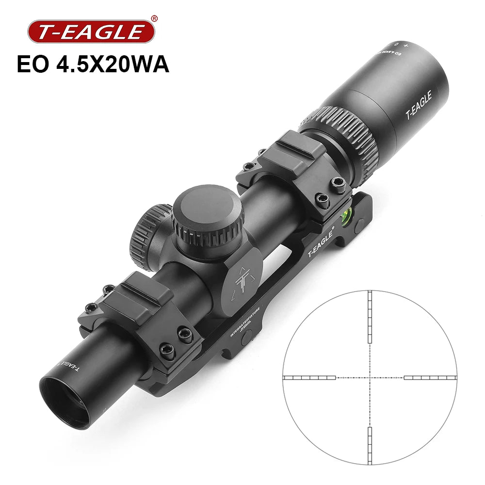 Teagle EO 2,5x20/4,5x20 HK Riflescope Fixed Optics View для охоты на оптику для пневматики подходит