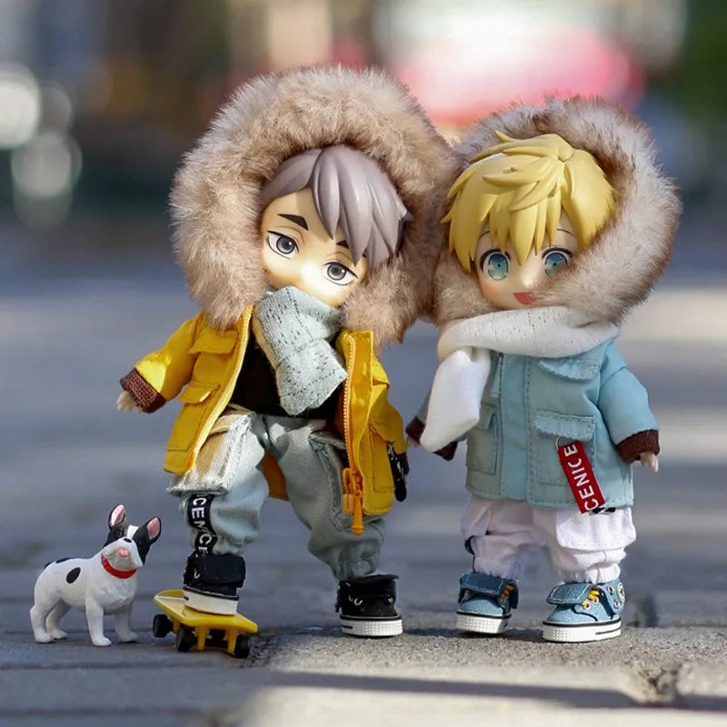 OB11 COLL COLOD WEARTREADER OVERSHED COLDECT куртка кукол модная пиджак для Clay OB11, GSC, Obitsu 11, P9 Doll 1/12BJD Куклы