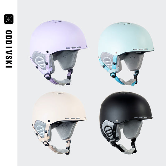 Горнолыжный шлем Oddivski, профессиональный, мужской и женский, теплая защитная экипировка, защитный шлем